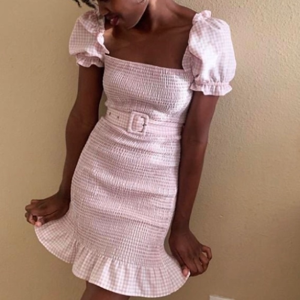 Pink dress